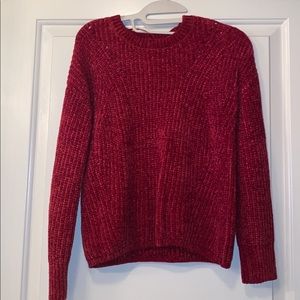 Red sweater